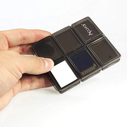 Acuvar 24 Slots, SD/SDHC Memory Card Hard Plastic Cases