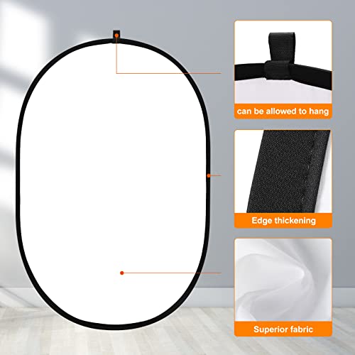 40"x60" Soft Light Diffuser Collapsible Pop Out Reflector Panel Lighting Diffusion for Studio and Outdoor Photography Video Shooting with Carrying Bag(100x150cm) 40 x 60 inches