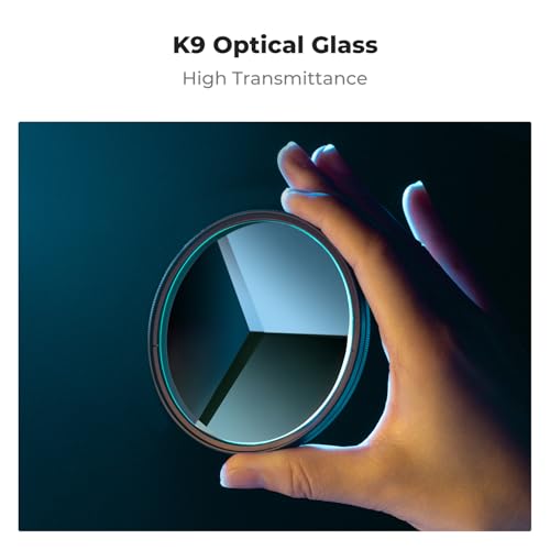 K&F CONCEPT 67mm Rotatable Triangular Prism Camera Lens Filter