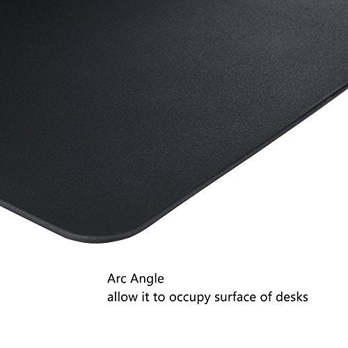 LOOVIT Large Gaming Mouse Pad (17.72 X 27.56X 0.079inch) Extended Ergonomic for Computers Thick Keyboard Mouse Mat Non-Slip Rubber Base Mousepad (Brown) Brown