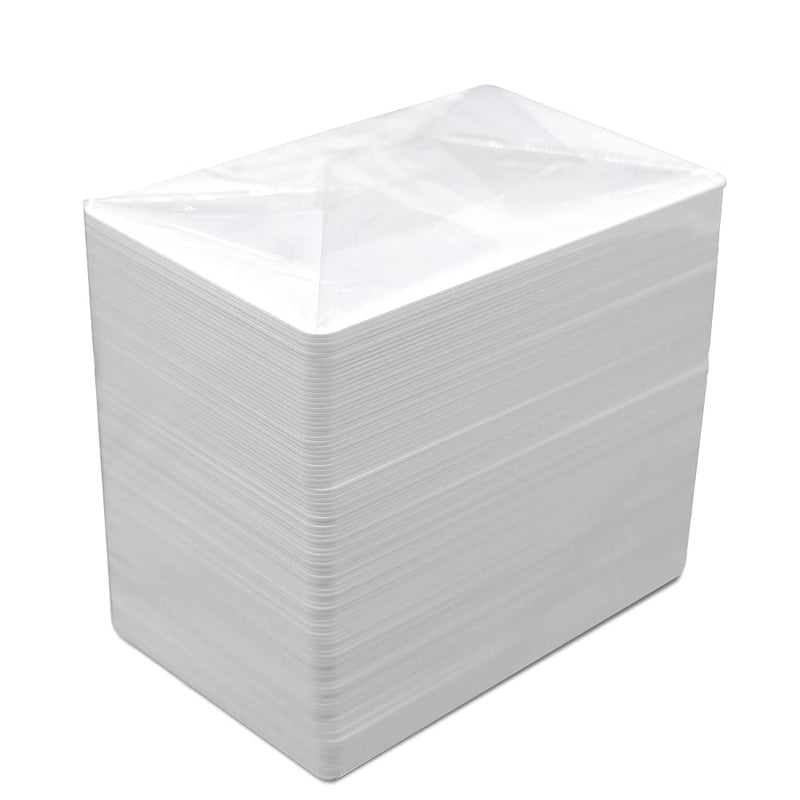 100pack Contactless 125kHz RFID Proximity ID Cards IC Smart Intelligent Card 0.8mm Thick for Access Control System & Time Attandance & Door Entry Access TK4100 EM4100 Read Only 100packs