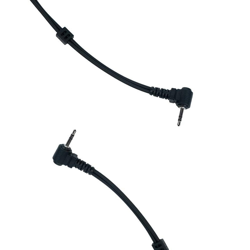 Earpiece Headset with MIC PTT 1 PIN 2.5MM for Motorola Talkabout Walkie Talkie 2 Way Radio MR350R MD200TPR MH230R MS350R MT350R MG160A MH230TPR with Covert Acoustic Tube