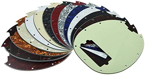 Dopro Bass Pickguard Fit for Musicman classic 4 string StingRay bass models Black 3Ply