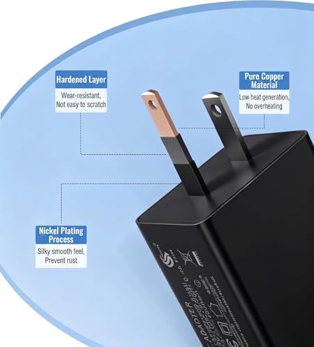 2026 Digital Converter Box for TV with 5V 1A USB Wall Charger Bundle, 1080P ATSC TV Tuner with PVR Recording & Playback, HDMI/AV Output, 2-in-1 Remote, Safe Power Adapter Included
