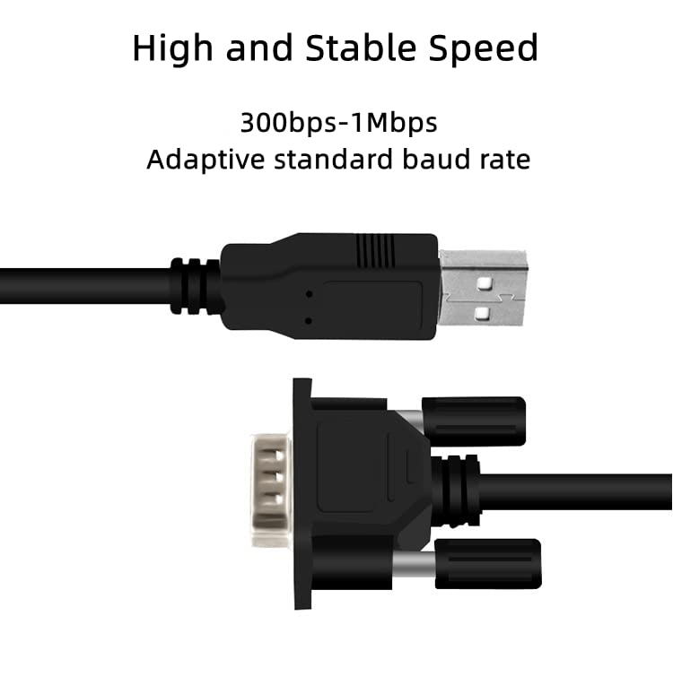 USB Programming Cable for Siemens PLC S7 200 and Touch Screen, for 6ES7901-3DB30-0XA0 Replacement (S7 200+Touch Panel)