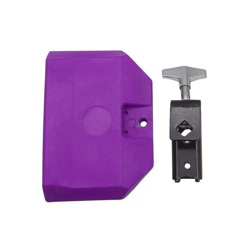 5“ Jam Block Musical Percussion Instrument Plastic Latin Drum Instrument (Purple) Purple