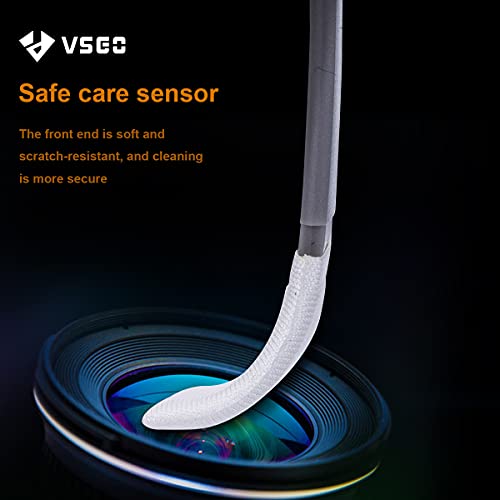 VSGO 24pcs Full-Frame Camera Sensor Cleaning Kit, Sensor Cleaning Swabs, Compatible with DSLR & SLR Digital Cameras (V-S03-24) D186751