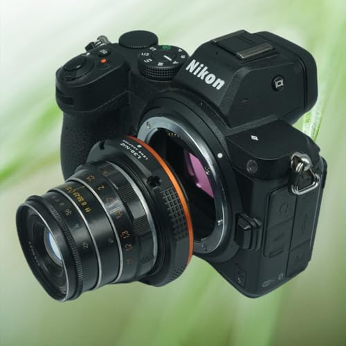 PHOLSY Lens Mount Adapter Manual Focus: Compatible with Leica L39 M39 LTM Lens to Nikon Z Camera Body M39 to Nikon Z