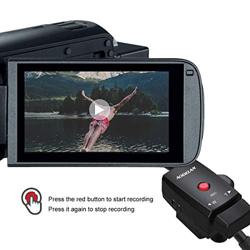 AODELAN Camcorder Zoom Controller Lanc Video Camera Remote Control