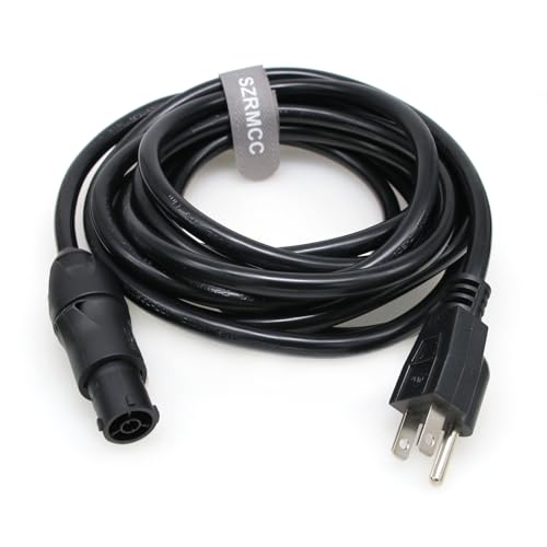 SZRMCC Neutrik Power Cable for Aputure LS 1200d Pro/ LS600d Pro/ 300x / 300d ii/Nova P300c / 600d/ 600x Pro LED Light 16A 250V (8m) 8m