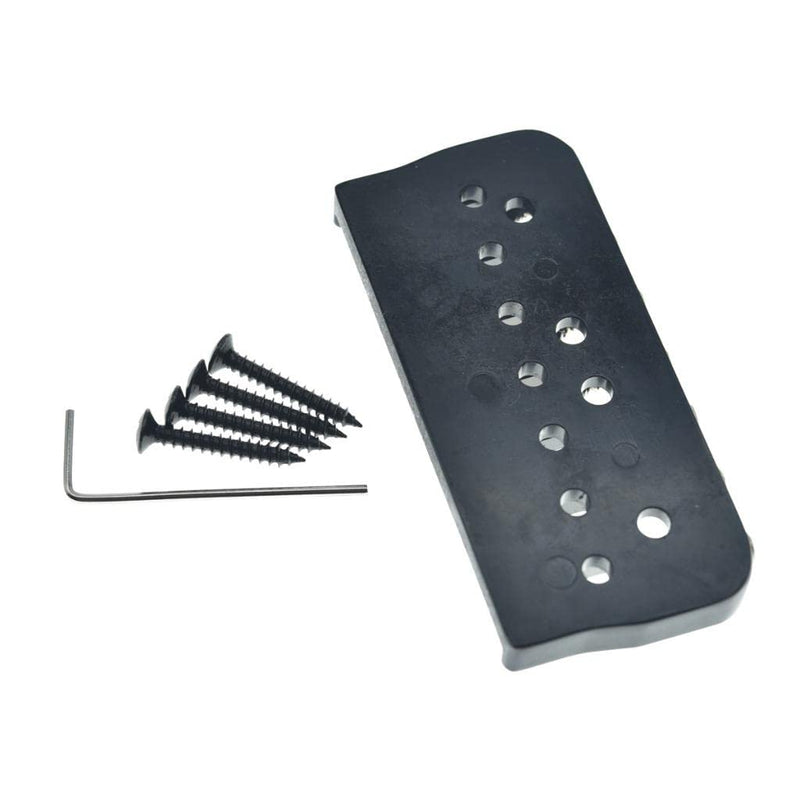 [AUSTRALIA] - KAISH Black 7 String Guitar Fixed Bridge Electric Guitar Hardtail Bridge for Strat/Tele Guitars 7 String Model 