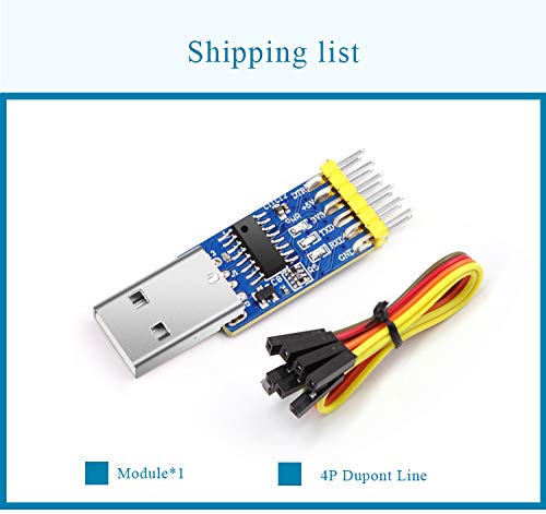 WitMotion USB-UART Converter 3-in-1 Multifunctional(USB to TTL/ USB to RS232/ USB to RS485) 3.3-5V Serial Adapter, with CH340 chip Compatible with Windows 7,8,Linux,Arduino for Development Projects