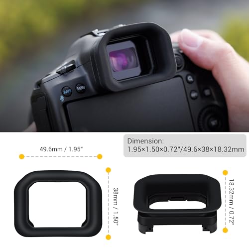Extended EOS R5 Mark II R5II Eye Cup,Replaces Canon Eyecup ER-KE for Canon EOS R5 Mark II
