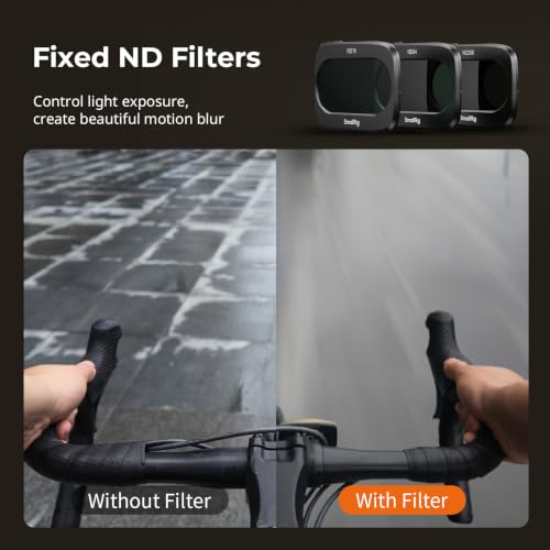 SMALLRIG ND 16 ND64 ND256 & CPL & Black Mist Filter for DJI Osmo Pocket 4P ND16+64+256 & CPL & 1/4 Black Mist