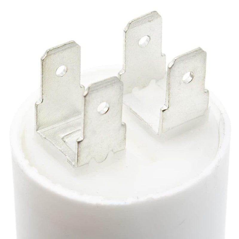 [AUSTRALIA] - TECNID Electric Motor Starting Capacitor 450V Capacity 25µF Round Aluminium Plastic Capacitor 
