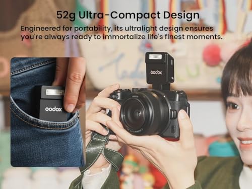 Godox iT22S TTL Mini Flash for Sony Cameras, Compact On-Camera Speedlite IT22S for Sony