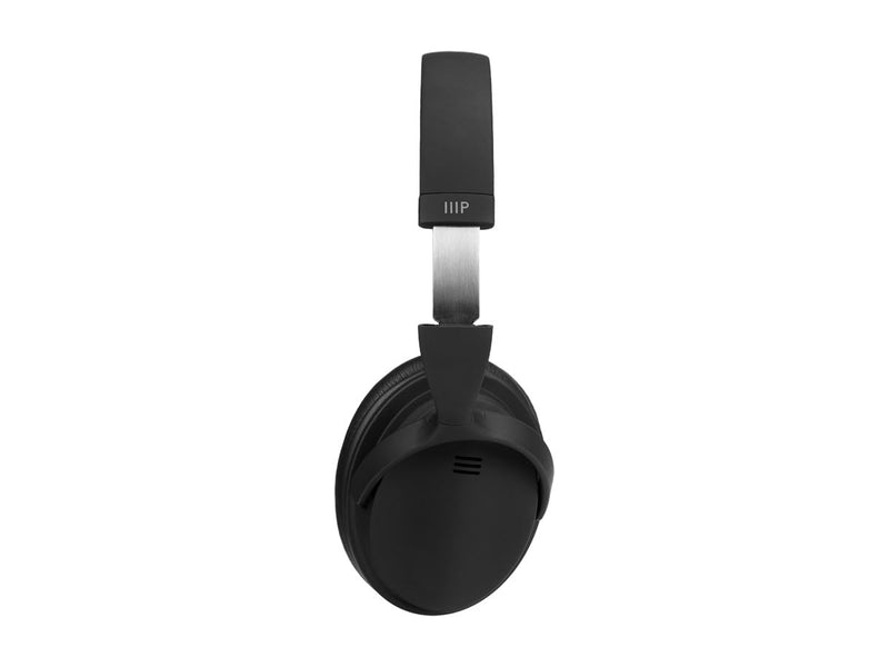 Monoprice Wireless Over Ear Headphones - Active Noise Cancelling (ANC) Bluetooth 5.0, Extended Playtime, Qualcomm aptX Audio, 40mm Drivers, Black