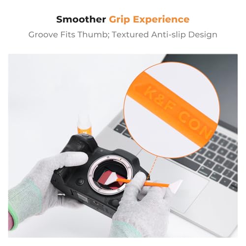 K&F CONCEPT Double-Tipped APS-C Sensor Cleaning Kit with Sensor Cleaner 16mm