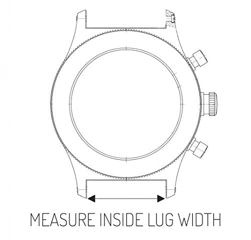 Link- watch adapter compatible with LEATHERMAN TREAD LT - Black (compatible with Apple watch 44mm/ 42mm, Black, TREAD LT)