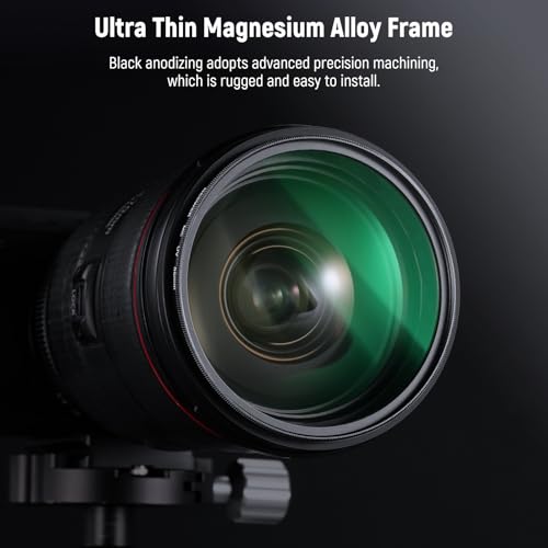 NEEWER 55mm UV CPL ND Lens Filter Kit, UV Protection + Circular Polarizing + Neutral Density (ND8) Camera Lens Filter Set with Multicoated Optical Glass, Slim Frame & Upgraded Foldable Storage Case UV+CPL+ND8