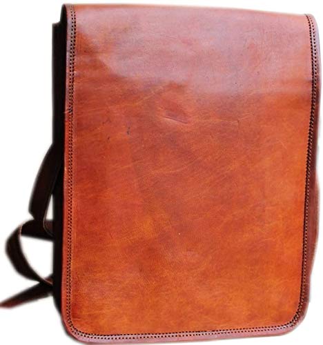 Vintage Tablet Genuine Vintage Leather ipad/tab/Kindle Satchel Crossbody Shoulder Bag 11 Inch