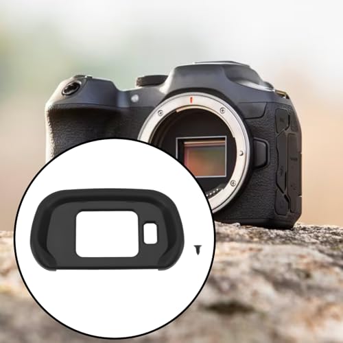 Create idea Hard Plastic Viewfinder Eye Cup Compatible with Canon Eos R7 Camera