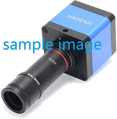 [AUSTRALIA] - HAYEAR 0.5X Reduction Lens Eyepiece Lens 23.2mm Mounting with 30mm 30.5mm Ring Adapter Applicable for Biomicroscope Stereo Microscope 