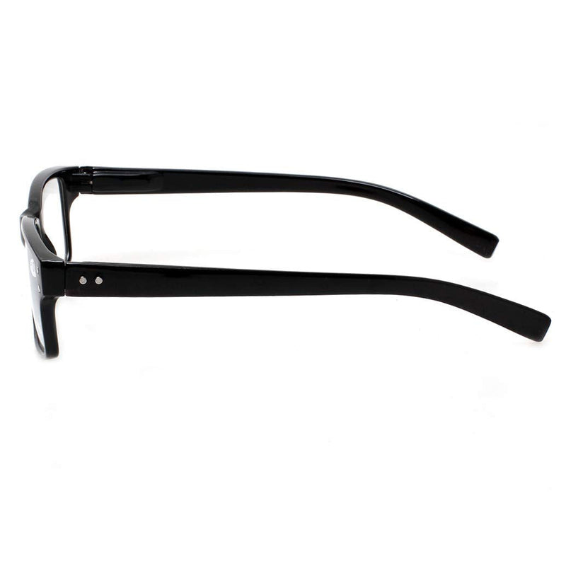 NORPERWIS Reading Glasses 5 Pairs Quality Readers Spring Hinge Glasses for Reading for Men and Women (5 Pack Black, 2.50) 5 Pack Black 2.5 x