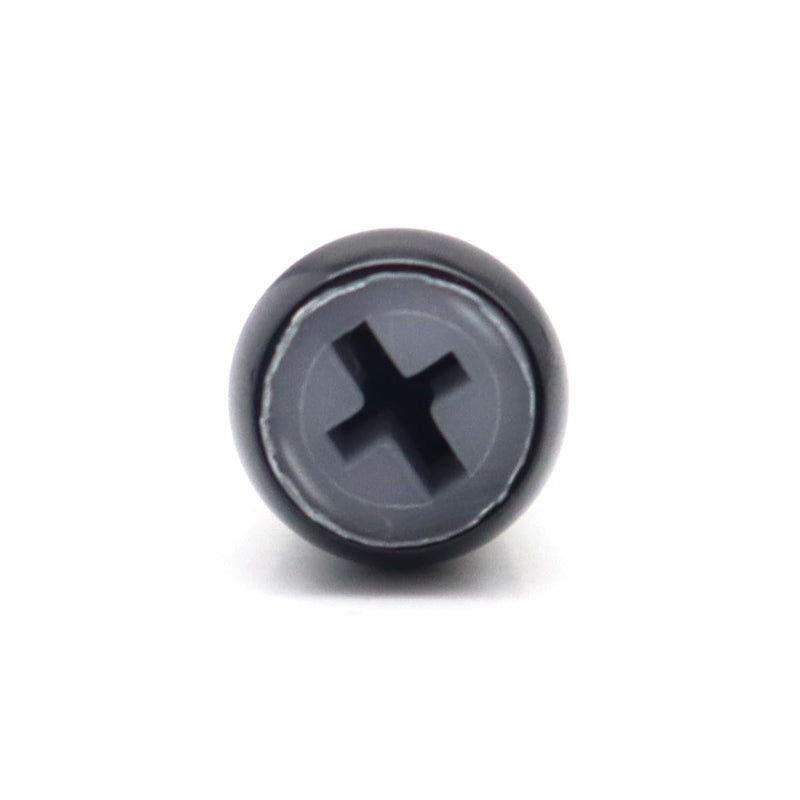 2pcs Guitar 5 Way Pickup Switch Tip Metal Switch Cap Switch Knob for Strat Tele (Black Nickel) Black Nickel