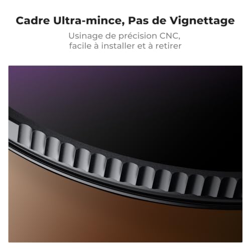 K&F CONCEPT 82mm ND100000(16.6 Stops) High Definition ND Lens Filter
