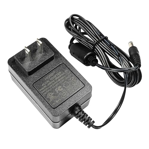 HQRP Sustain Pedal Foot Switch Style + HQRP AC Adapter Compatible with Yamaha YPG-235 YPG235 Keyboards