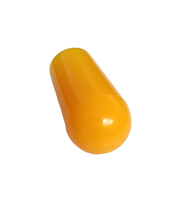 Switch Tip Comparable to Switchcraft Tips, Compatible with Gibson Pickup Selectors - Orange Crush (FMSTOC)