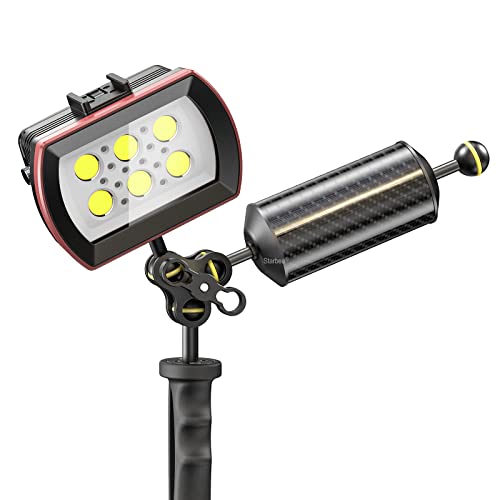 Sea frogs D60mm, 8'', Carbon Fiber Float Arm, Buoyancy Provided 300g D60mm, 8'' Carbon Fiber Float Arm