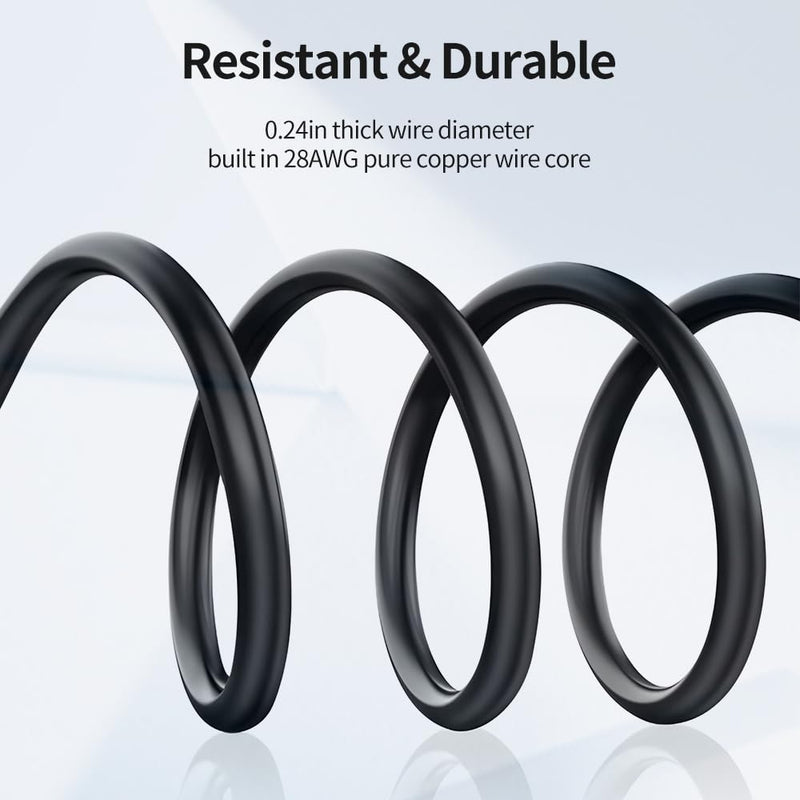 D-Sub 37 Pin Cable Shielded, DB37 Male to Female Cable 5FT, 37Pin DB37 Extension Cable- Black 5'