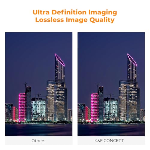 K&F CONCEPT 67mm Clear Natural Night Filter Pollution Reduction