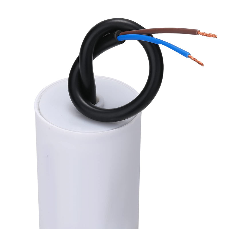 VEXUNGA 16µF 450V Motor Capacitor Starting Capacitor 16uF 16uF 450V 40x70mm CBB60 Capacitors Cable M8 for Electric Motor
