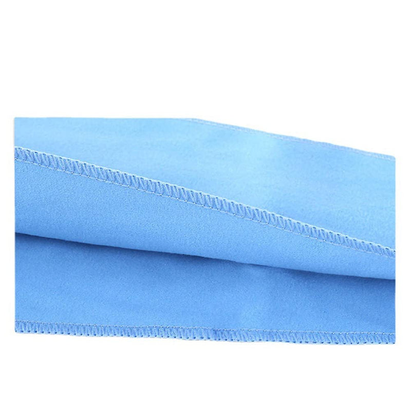 Sax Saxophone Cleaning Cloth Saxophone Cleaner Swab for Body Pull Through Tube Inside Clean Microfiber Material Blue