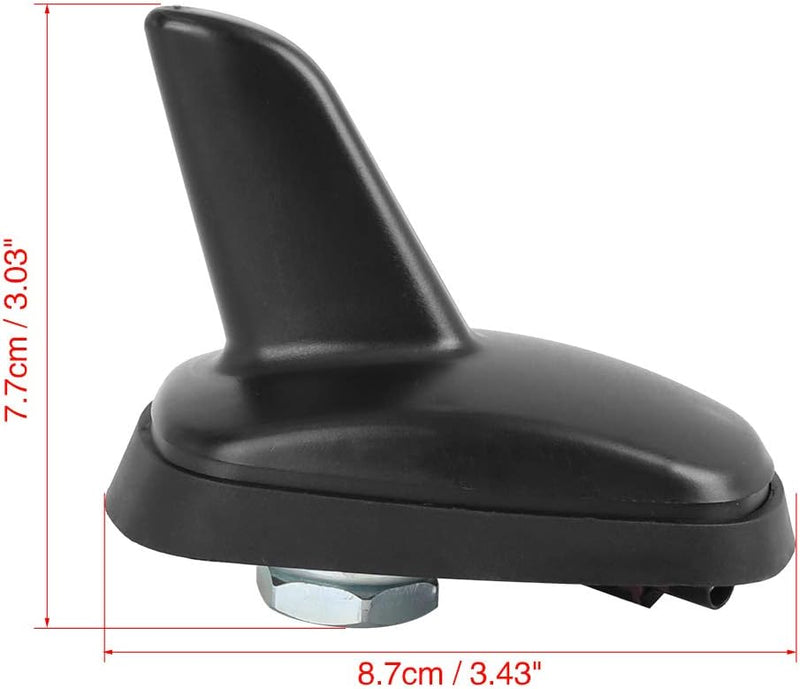 [AUSTRALIA] - Car Shark Fin Aerial Roof Radio Antenna,Sport Style Car Shark Fin Antenna for A2 A3 A4 A6 A8 TT 100,for Skoda Seat 