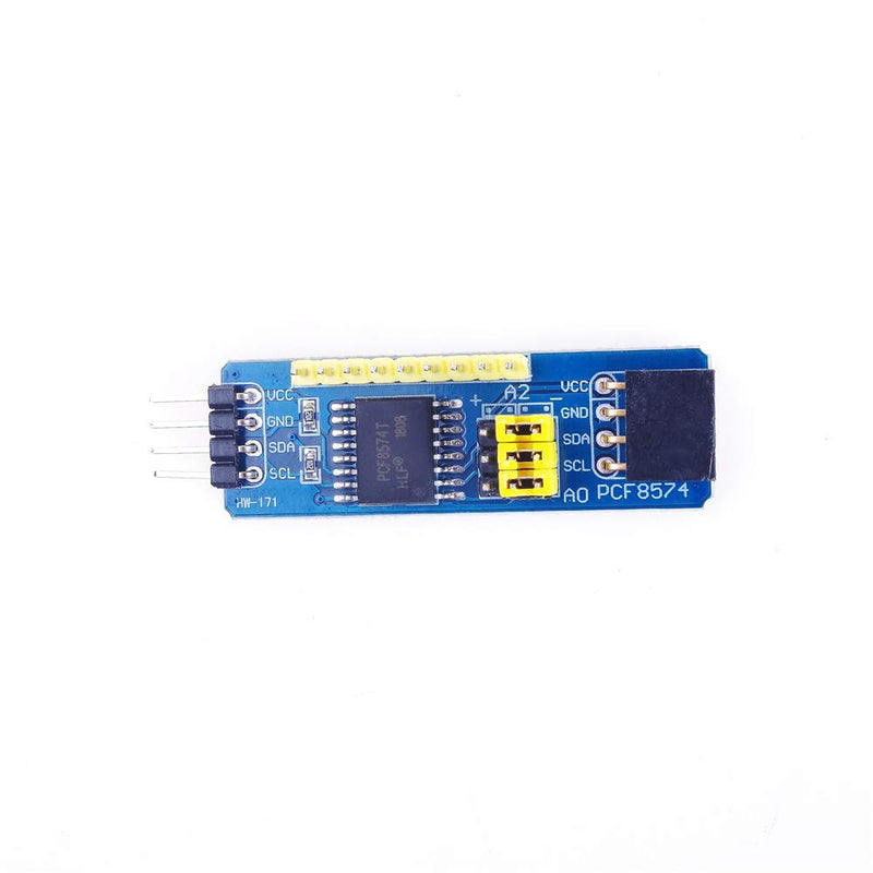 ANGEEK 2Pcs PCF8574 I2C Interface 8-bit IO Expansion Board I/O Expander I2C-Bus Evaluation Development Module