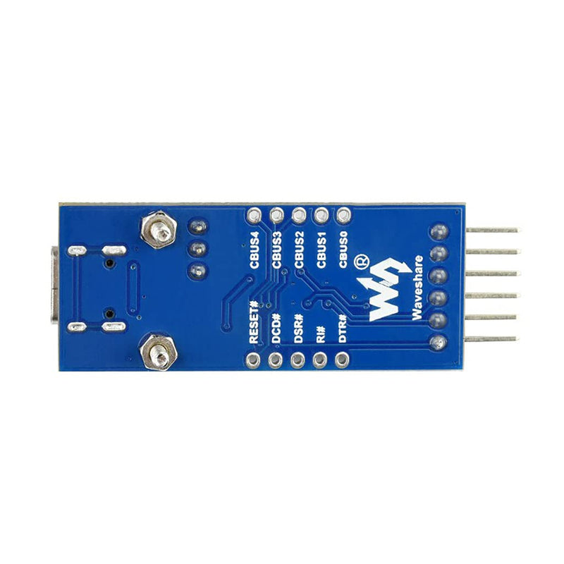 FT232 USB to UART (TTL) Communication Module, USB-C Connector, Compatible 3.3V/5V Logic Level, Supports Mac OS, Linux, Android, Wince, Windows 7/8/8.1/10/11... FT232 USB UART Board (Type C)