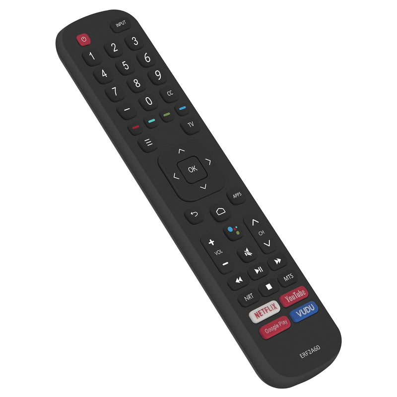 PERFASCIN ERF2A60 Infrared Replacement Remote Control Compatible with Hisense Smart 4K TV 65H9F 55H8F 65H8F 50H8F 43H6570F 50H6570F 65H6570 55H9020F 55H9030F 55H9040F 55H9050F 55H9070F 55H6570F