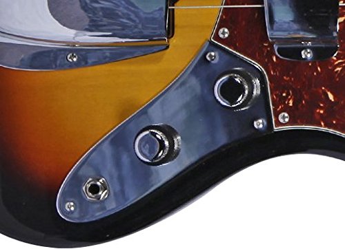 [AUSTRALIA] - Fender Vintage-Style 3-Hole Jazz Bass Control Plate - Chrome 