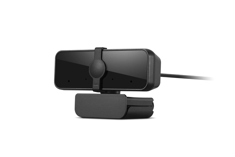 [AUSTRALIA] - Lenovo HD 1080p Webcam (300 FHD)- Black w/ 95° Wide Angle, 360° Rotation Pan & Tilt, Dual Microphones, Privacy Shutter 300 FHD 