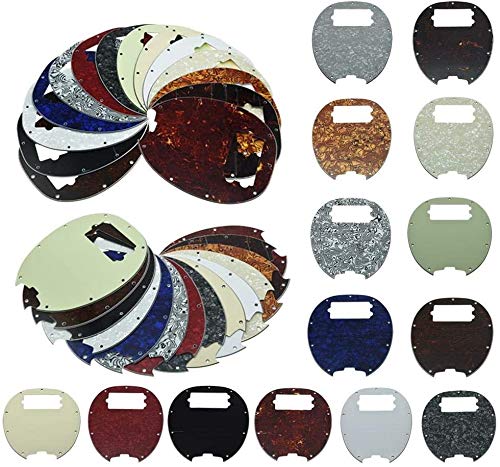 Dopro Bass Pickguard Fit for Musicman classic 4 string StingRay bass models Black 3Ply