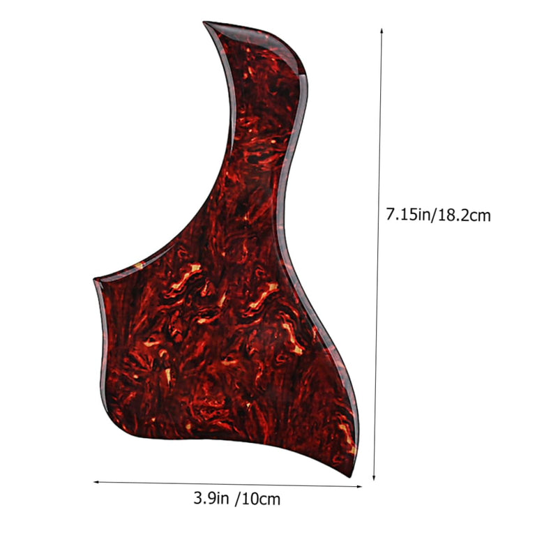 Guitar Pickguard Pickguards for Guitar Acoustic Guitar Plate Guitar Picks for Acoustic Guitar Celluloid Scratch Plate Guard Sticker for Acoustic Guitar Folk Pickup Pvc Anti-scratch