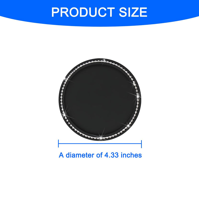 [AUSTRALIA] - Car Anti-Slip Pad for Dashboard, PVC Non-Slip Washable Reusable Gripping Mat, Multi-Functional Extra Strong Sticky Pad for Phone GPS Sunglasses Coins Holds Black 