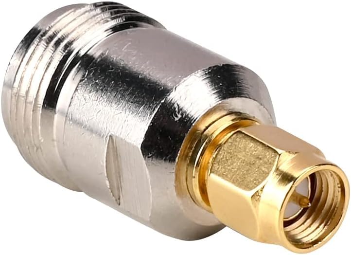 N Male to N Male Coaxial Cable 50ft - 3D-FB White | Includes N-N & N-SMA Adapters, High-Speed 50ohm Cable for Cell Phone Signal Booster, 4G LTE 5G Antenna 50FT(N-N)