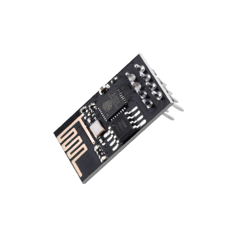Aitrip 5pcs ESP8266 ESP-01 Serial Wireless Transceiver WiFi Module 1MB SPI Flash DC3.0-3.6V for Arduino (ESP-01)