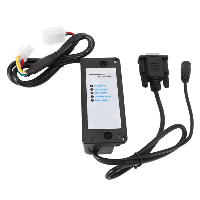 125 MDB Payment Device to PC Converter, RS232 Adapter Bill Acceptor Computer Serial Port Transfer Box Comes with Cables, for Connecting MDB Receivers