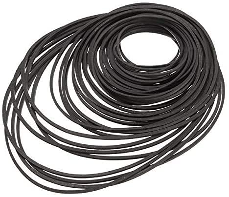 Recorder Rubber Belts, Cassette Recorder Repair Maintenance Mix Cassette Rubber Square Belt 40-135MM (50PCS)